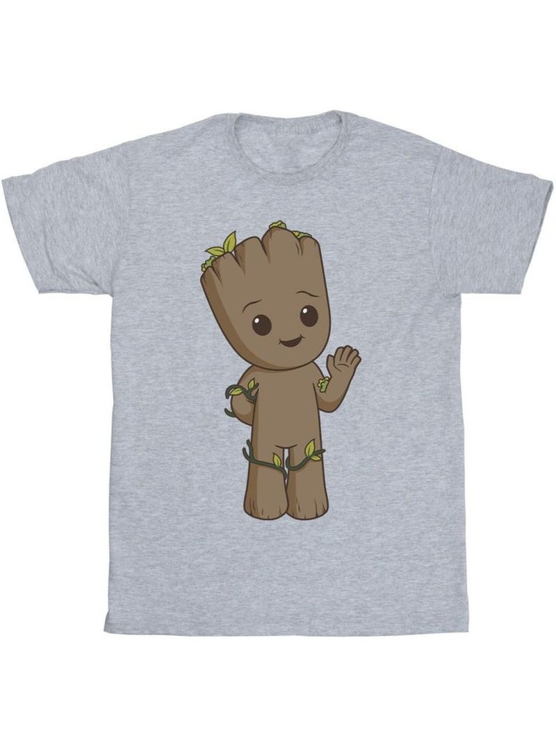 Marvel - Camiseta I Am Groot de Groot Gracioso para Hombre Gris jaspeado - Kiabi