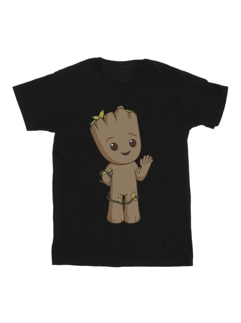 Marvel - Camiseta I Am Groot de Groot Gracioso para Hombre Negro - Kiabi