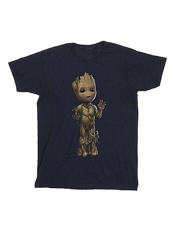 Marvel - Camiseta I Am Groot Ondas para Hombre