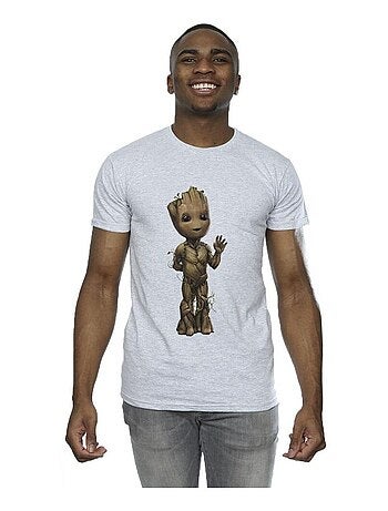 Marvel - Camiseta I Am Groot Ondas para Hombre