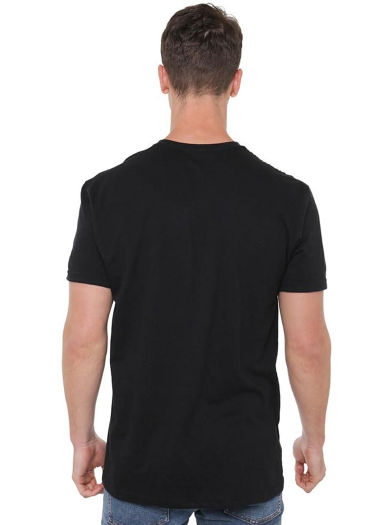 Marvel - Camiseta Logotipo de cómic para Hombre Negro - Kiabi