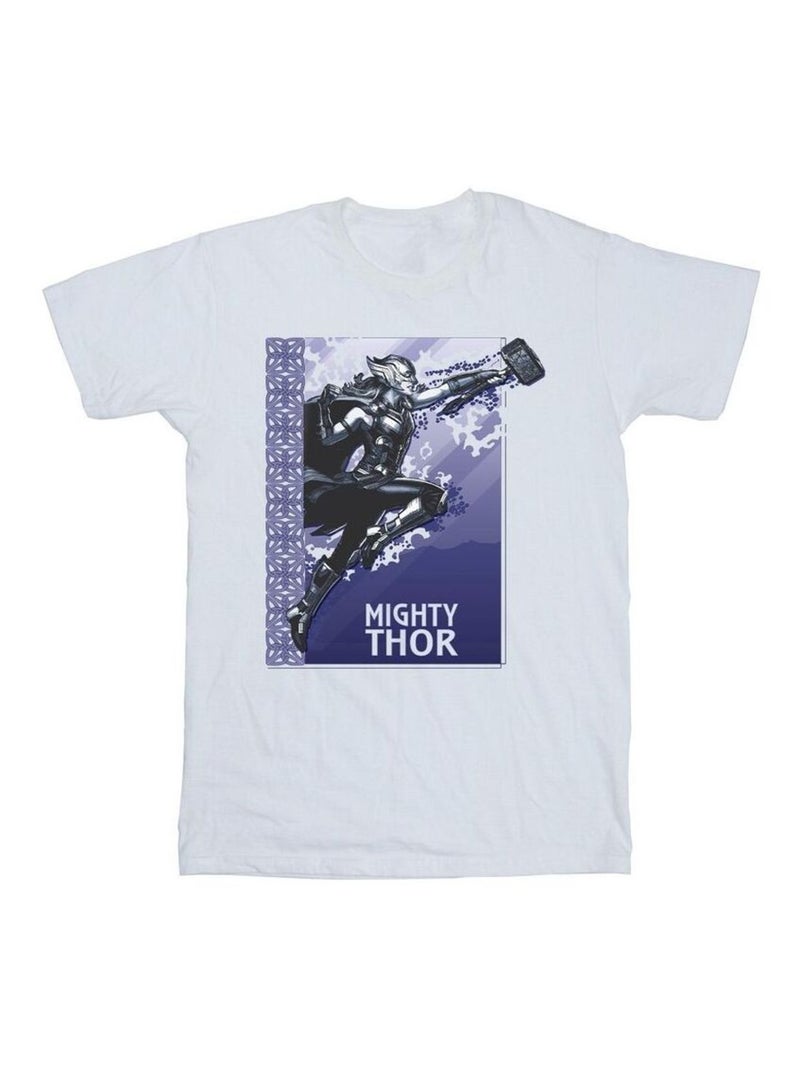 Marvel - Camiseta Love And Thunder Mighty de Thor para Hombre Blanco - Kiabi