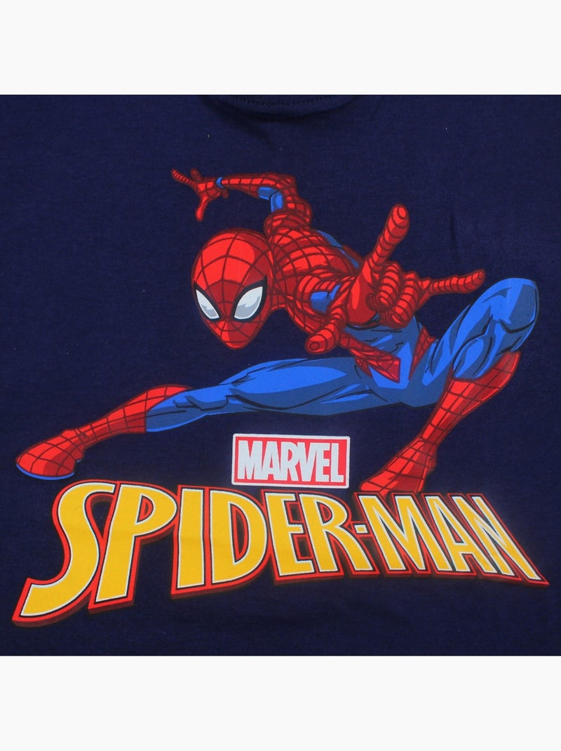 Marvel - Camiseta niño Spider Man Azul marino - Kiabi