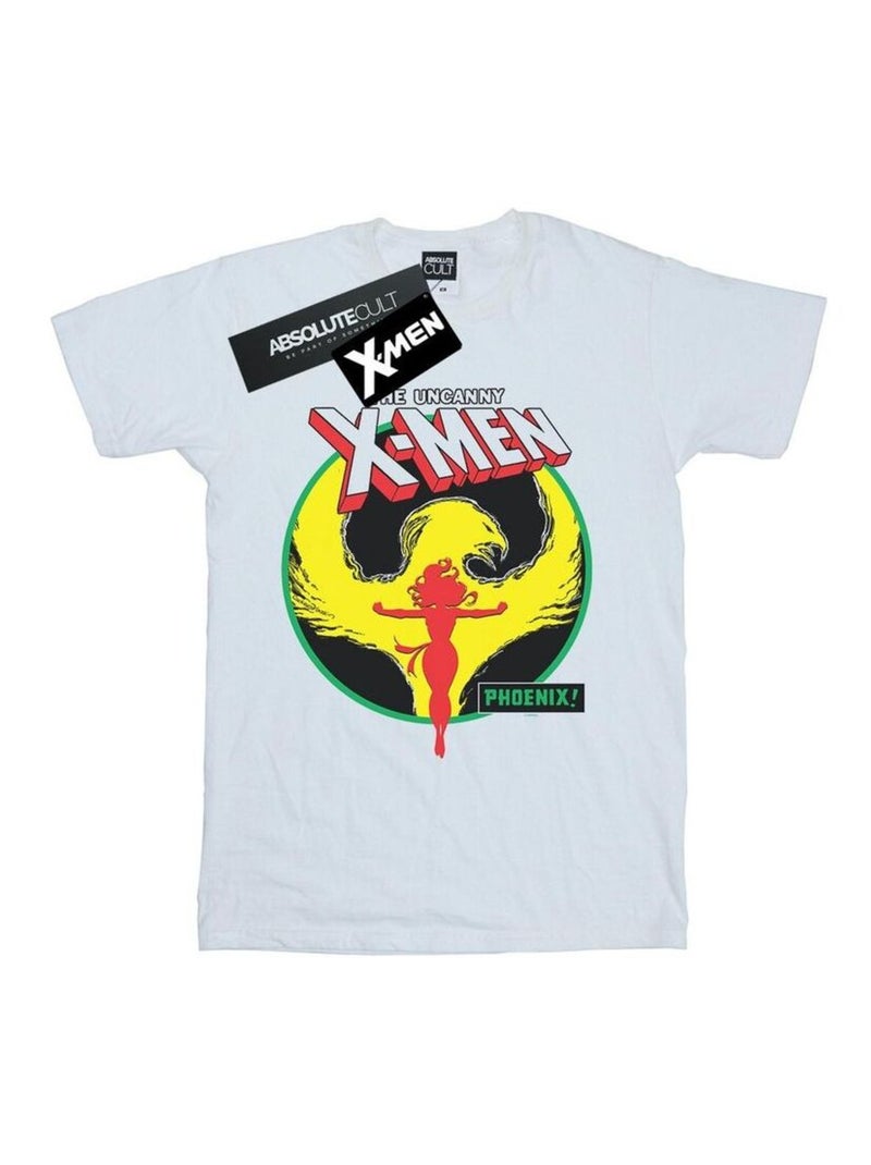 Marvel - Camiseta X-Men Phoenix Círculo para Hombre Blanco - Kiabi