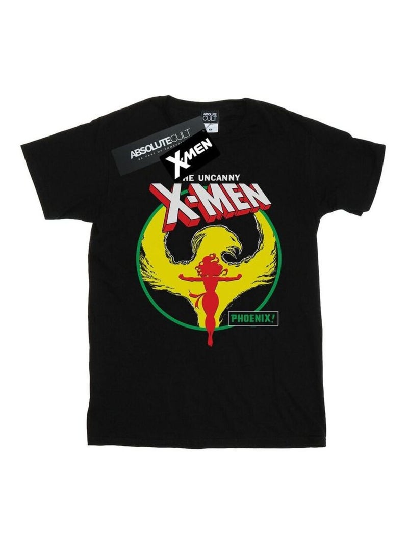 Marvel - Camiseta X-Men Phoenix Círculo para Hombre Negro - Kiabi