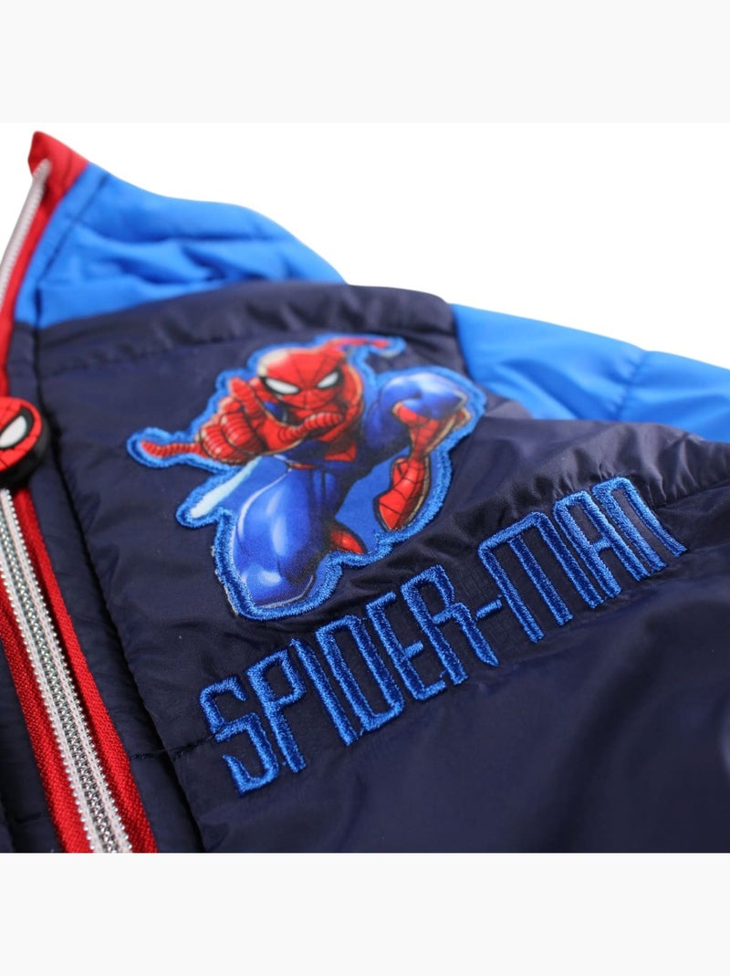 Marvel - Chaqueta acolchada para niño Azul marino - Kiabi