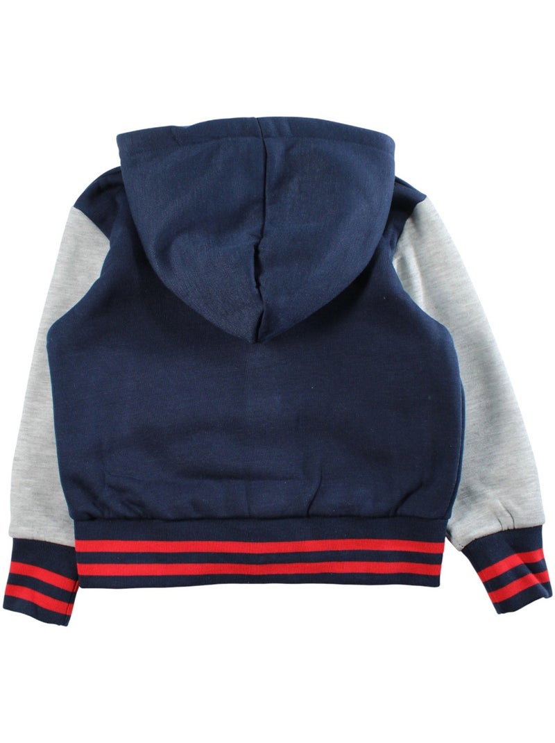 Marvel - Chaqueta con capucha para niño Azul marino - Kiabi