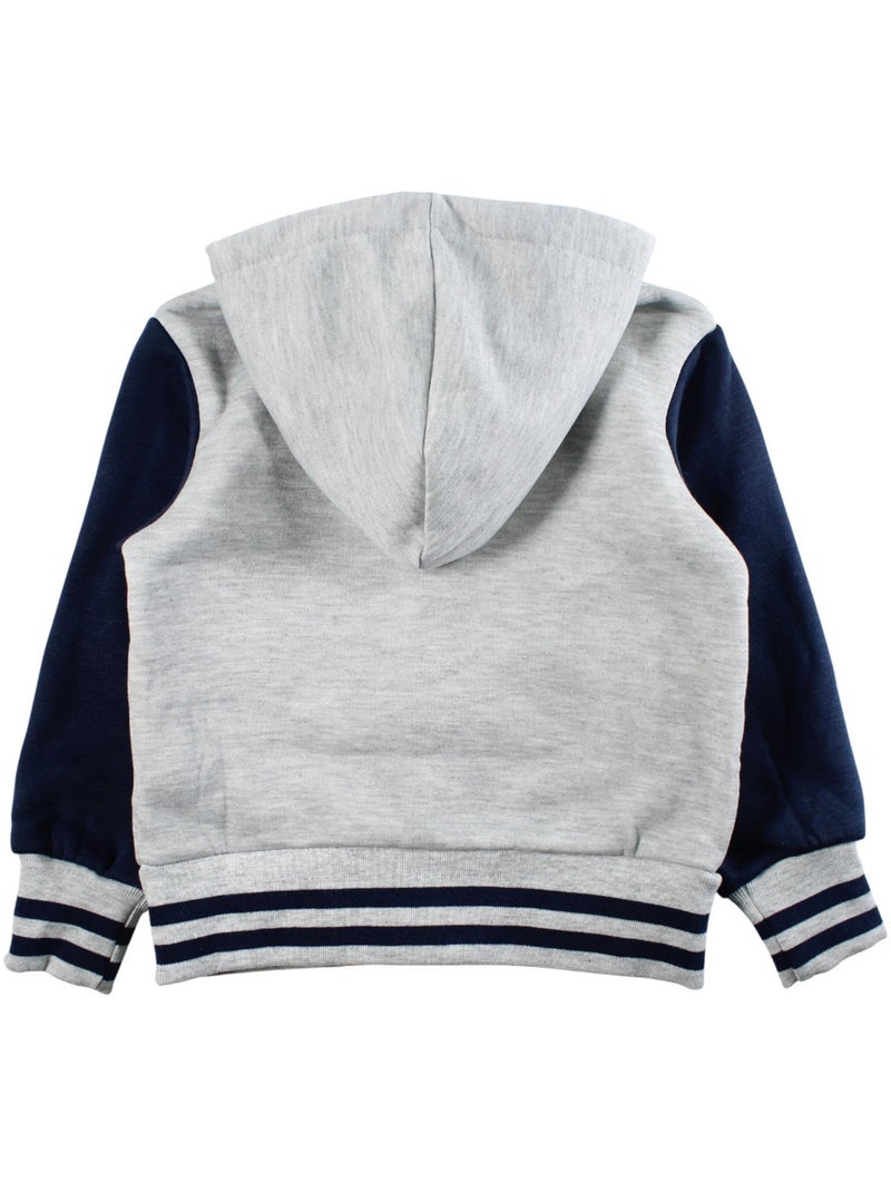 Marvel - Chaqueta con capucha para niño Gris - Kiabi