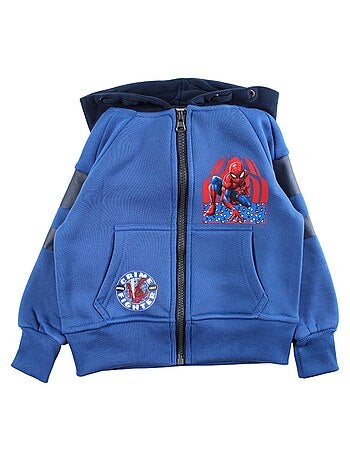 Marvel - Chaqueta con capucha Spiderman para niño