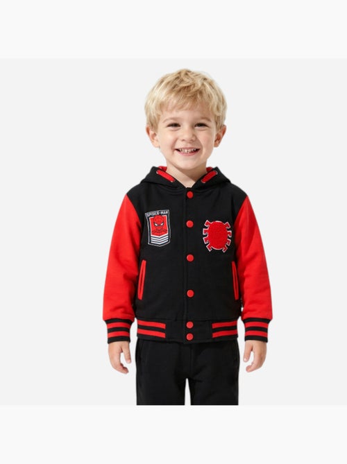 Marvel - chaqueta teddy con capucha spider man niño - Kiabi