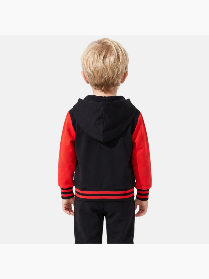 Marvel - chaqueta teddy con capucha spider man niño Negro - Kiabi