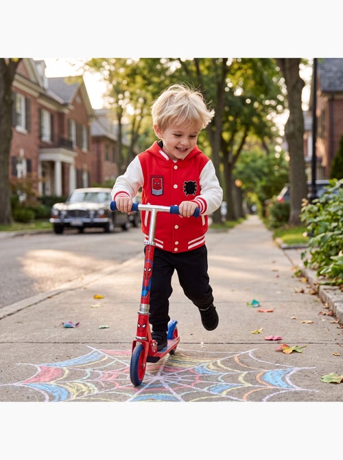 Marvel - chaqueta teddy con capucha spider man niño - Kiabi