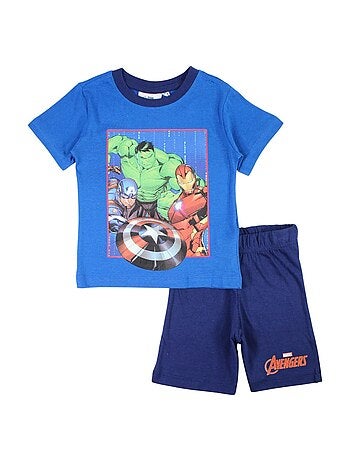 Marvel - Conjunto camiseta y short Avengers