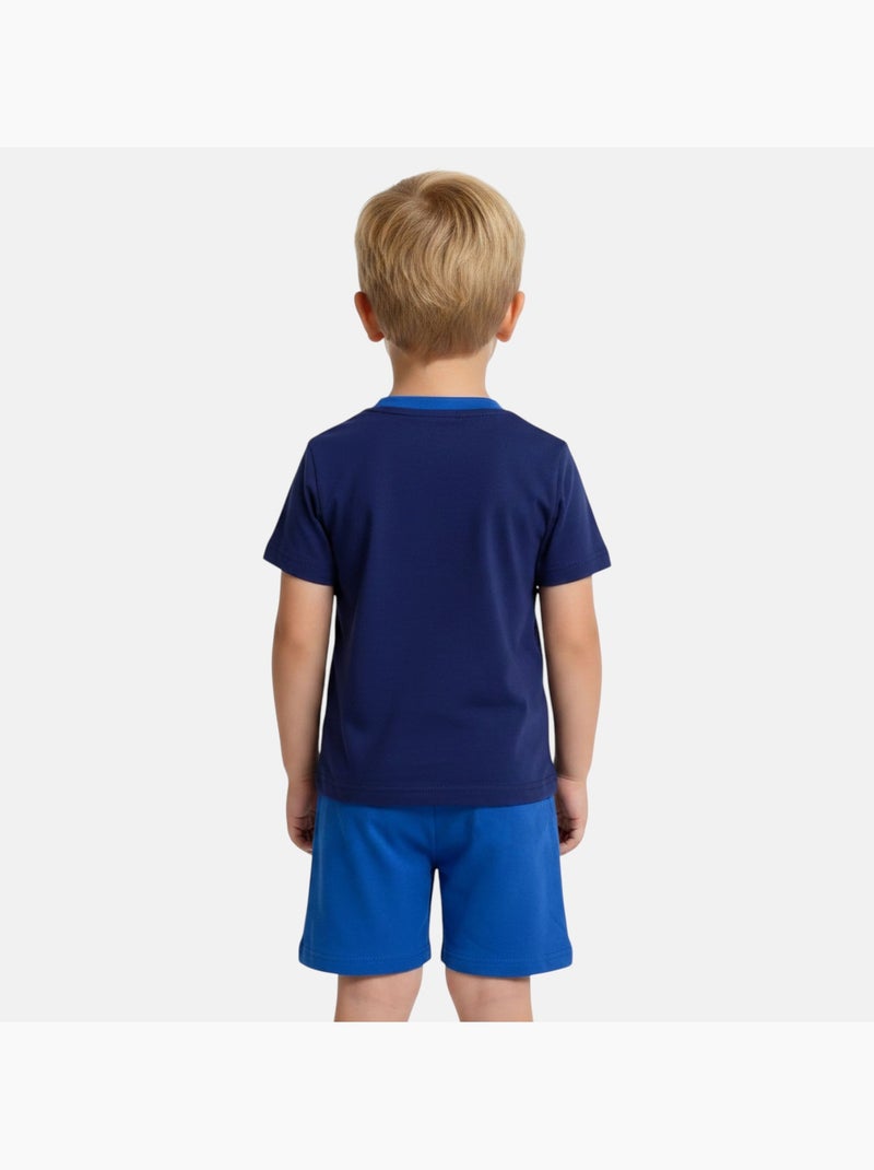 Marvel - Conjunto camiseta y short Azul marino - Kiabi
