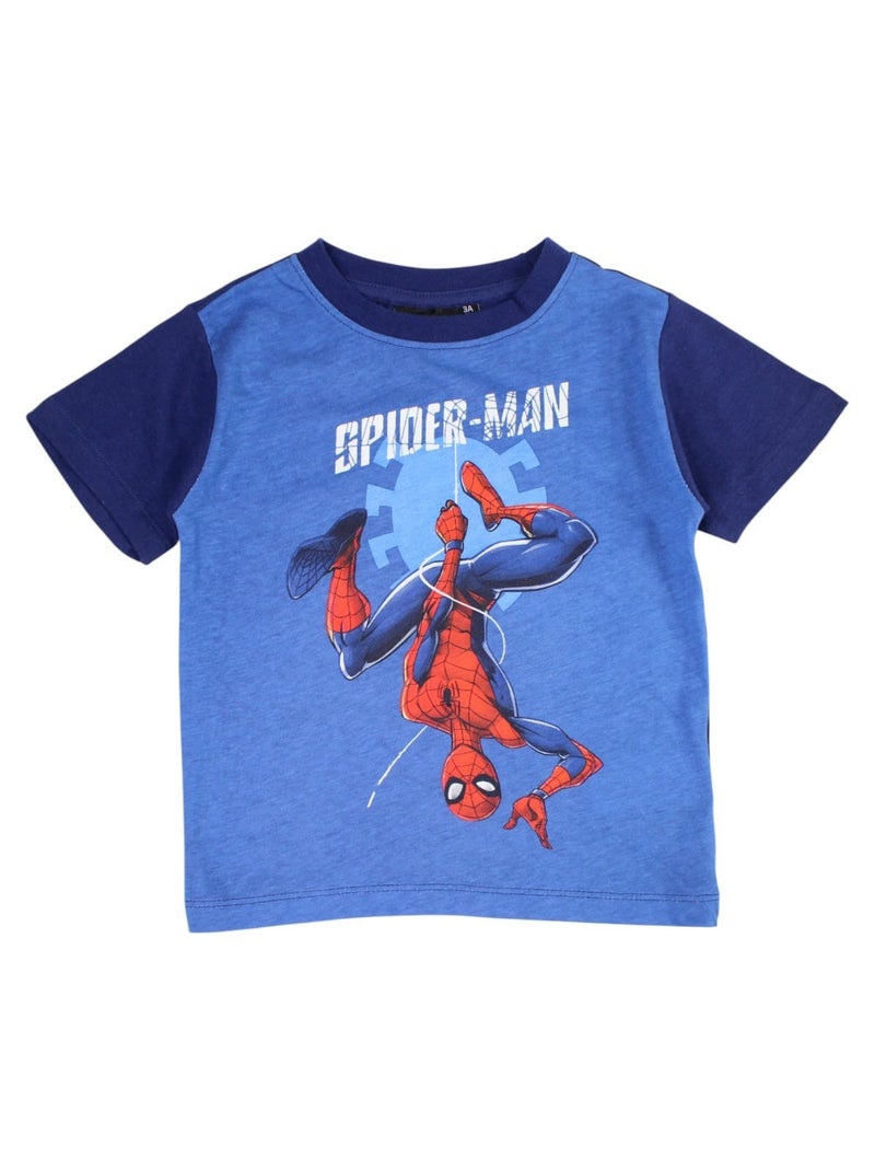Marvel - Conjunto camiseta y short Azul marino - Kiabi