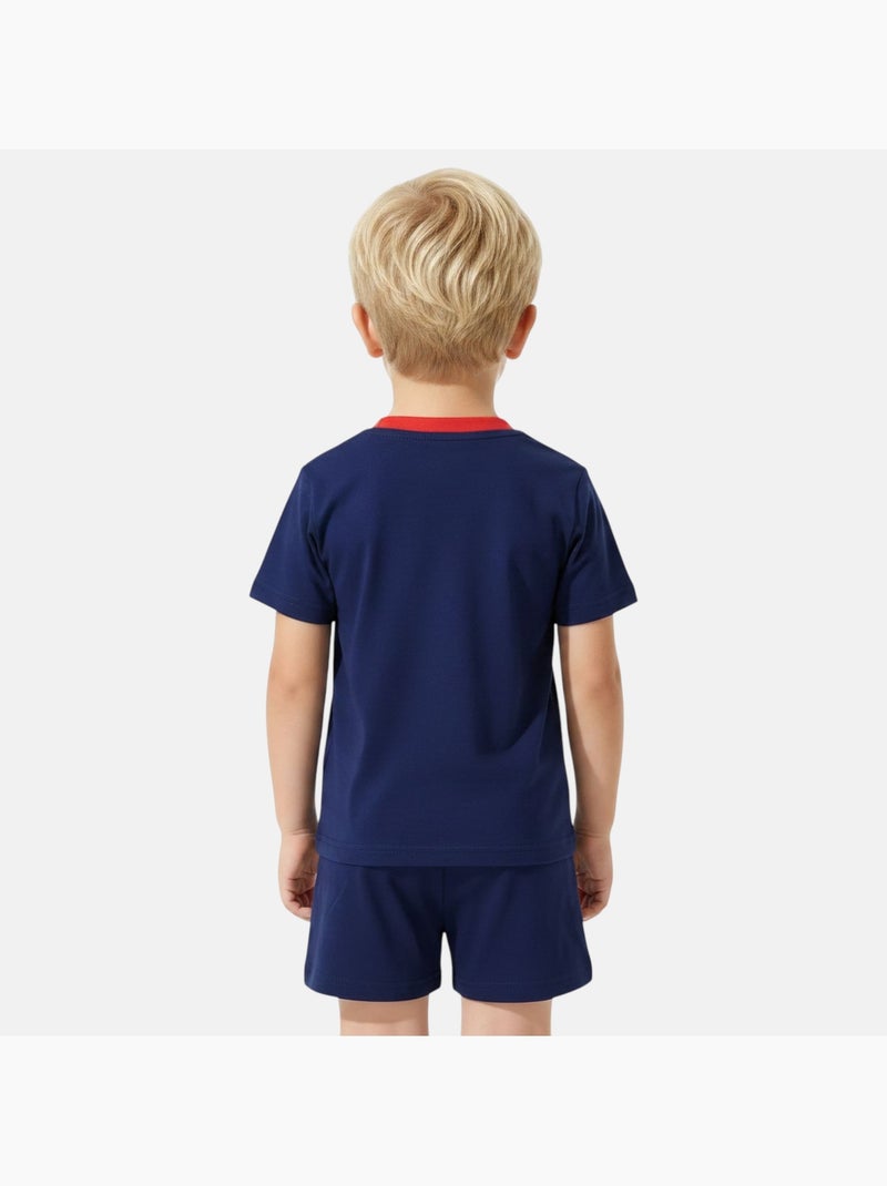Marvel - Conjunto camiseta y short Azul marino - Kiabi