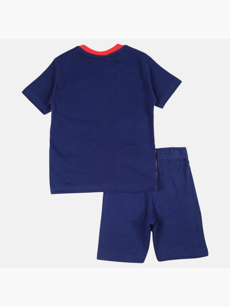 Marvel - Conjunto camiseta y short Azul marino - Kiabi