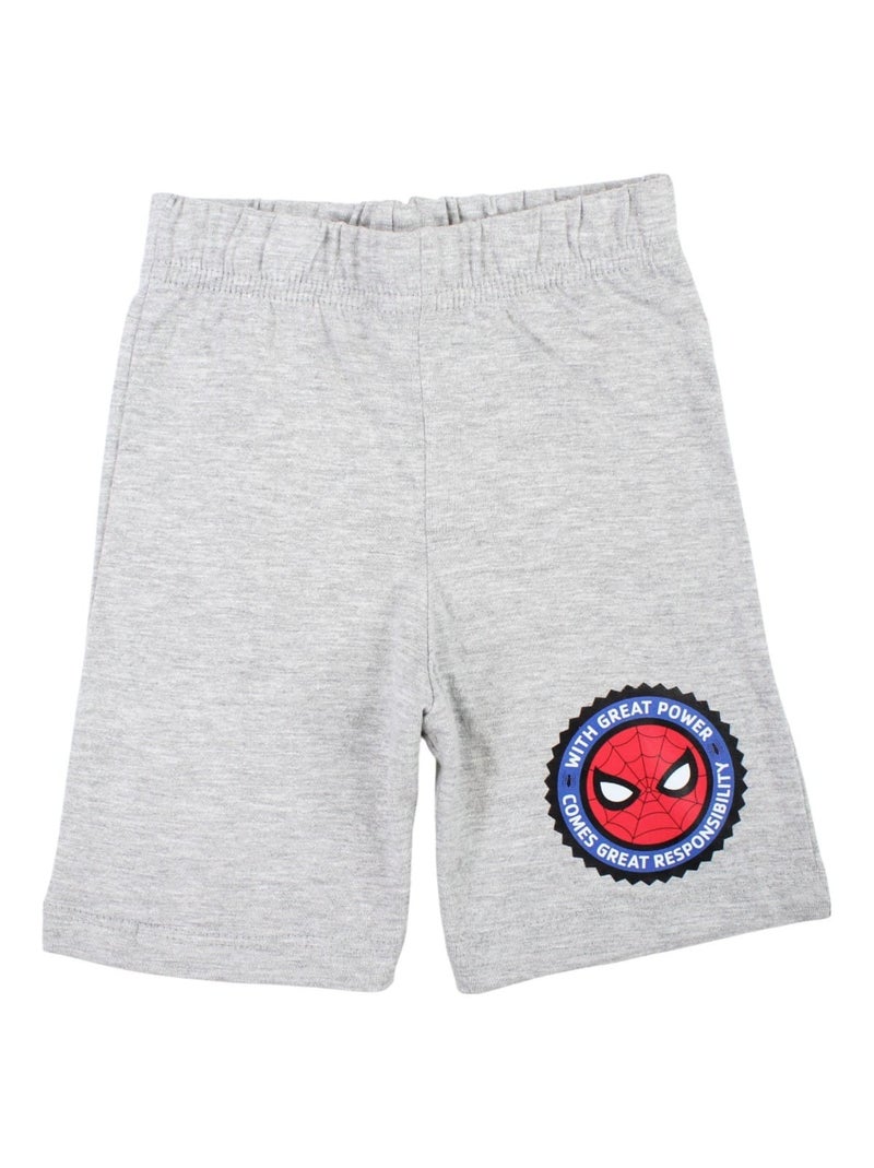 Marvel - Conjunto camiseta y short Gris - Kiabi