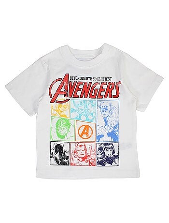 Marvel - Conjunto camiseta y short niño Avengers