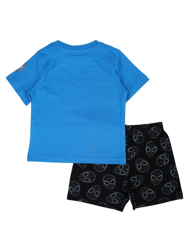 Marvel - Conjunto camiseta y short niño Azul - Kiabi