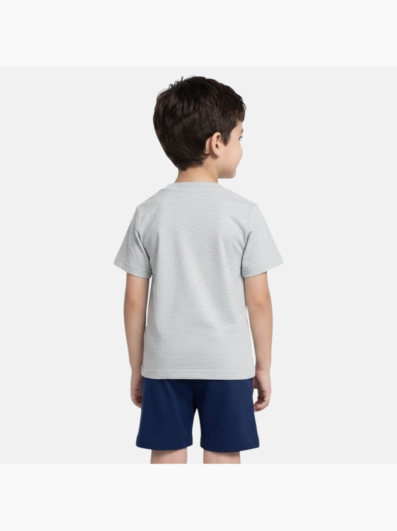 Marvel - Conjunto camiseta y short niño Gris - Kiabi