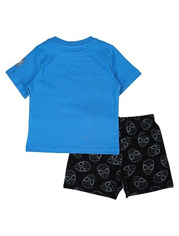 Marvel - Conjunto camiseta y short niño Spiderman