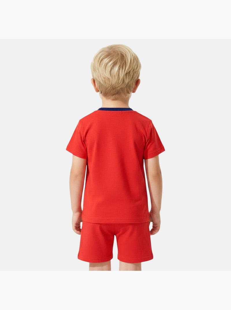 Marvel - Conjunto camiseta y short Rojo - Kiabi