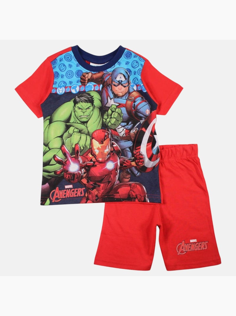Marvel - Conjunto camiseta y short Rojo - Kiabi
