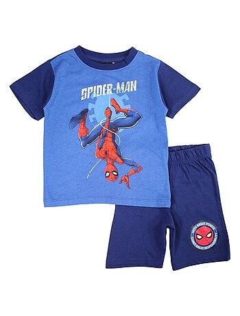 Marvel - Conjunto camiseta y short Spiderman
