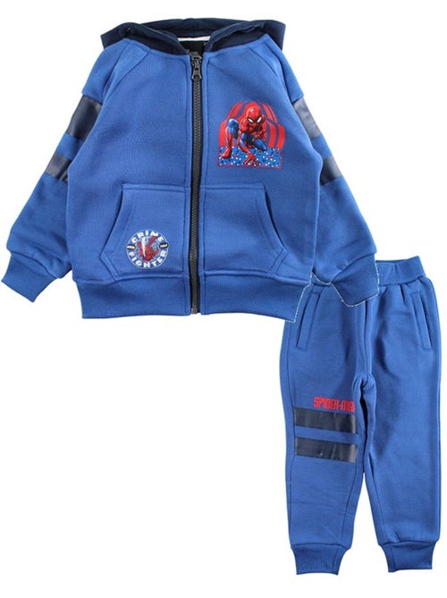 Marvel - Conjunto chaqueta con capucha y pantal?n jogging ni?o - Kiabi Marvel - Conjunto chaqueta con capucha y pantal?n jogging ni?o - Kiabi