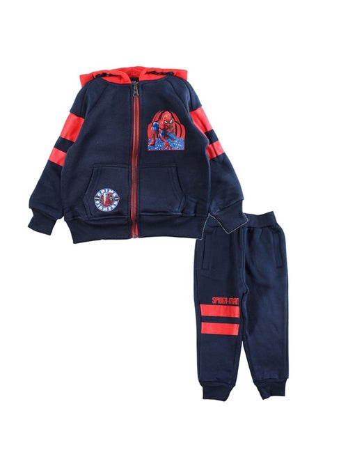 Marvel - Conjunto chaqueta con capucha y pantal?n jogging ni?o - Kiabi Marvel - Conjunto chaqueta con capucha y pantal?n jogging ni?o - Kiabi