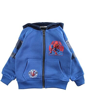Marvel - Conjunto chaqueta con capucha y pantalón jogging niño