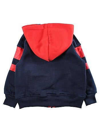 Marvel - Conjunto chaqueta con capucha y pantalón jogging niño