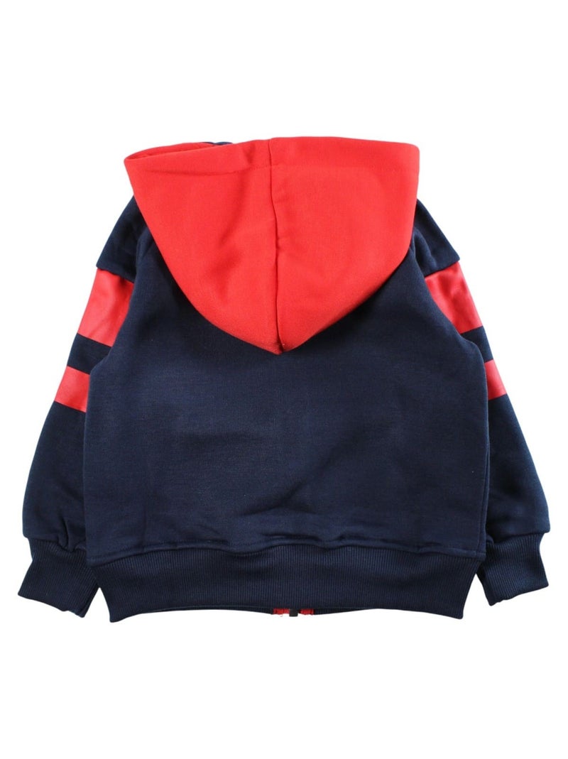 Marvel - Conjunto chaqueta con capucha y pantalón jogging niño Azul marino - Kiabi