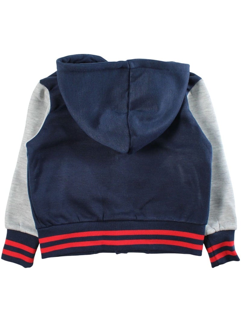 Marvel - Conjunto chaqueta con capucha y pantalón jogging niño Azul marino - Kiabi
