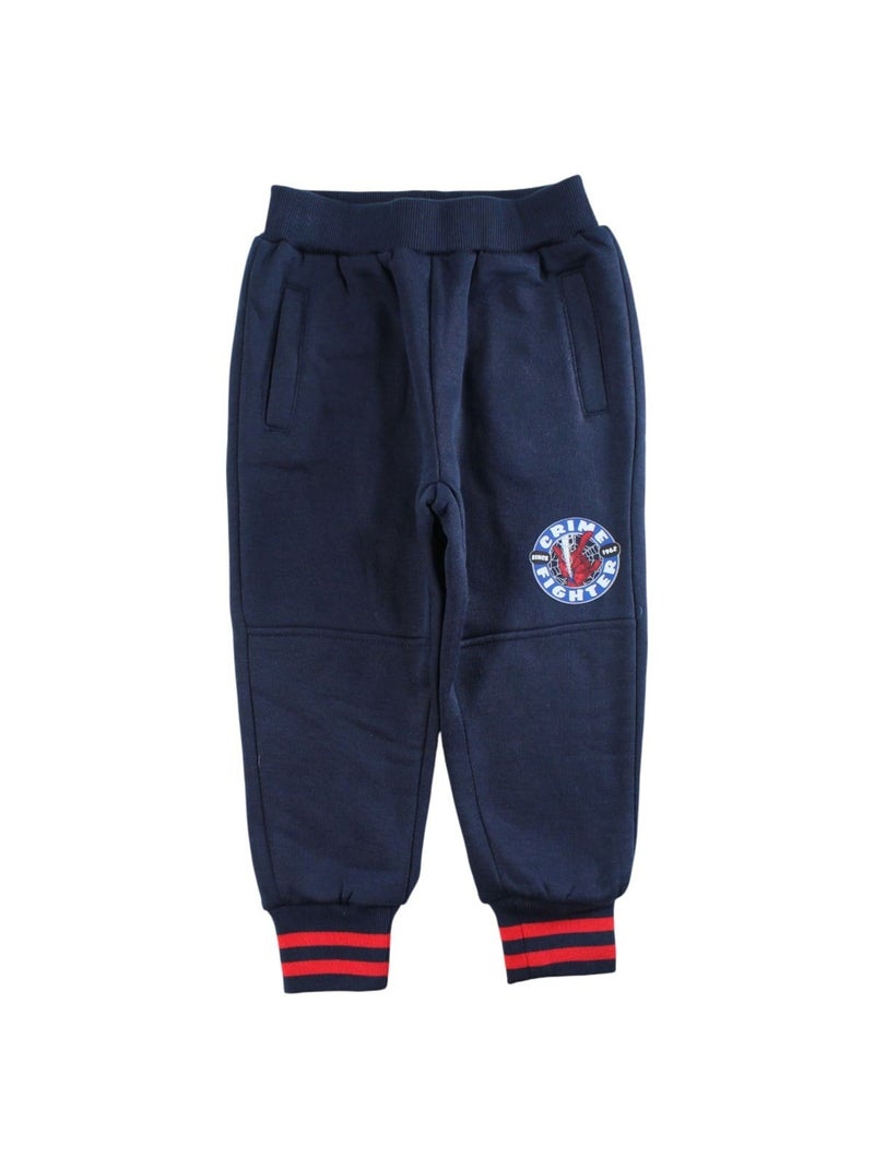 Marvel - Conjunto chaqueta con capucha y pantalón jogging niño Azul marino - Kiabi
