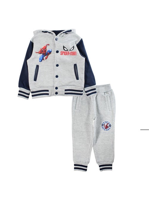 Marvel - Conjunto chaqueta con capucha y pantalón jogging niño - Kiabi