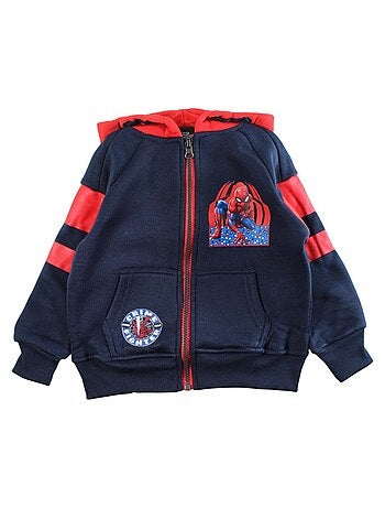 Marvel - Conjunto chaqueta con capucha y pantalón jogging Spiderman niño