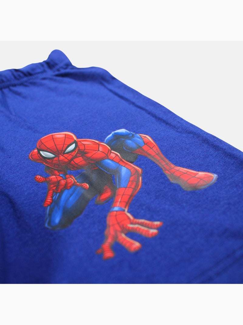 Marvel - Conjunto niño camiseta de manga corta y pantalón corto Azul - Kiabi