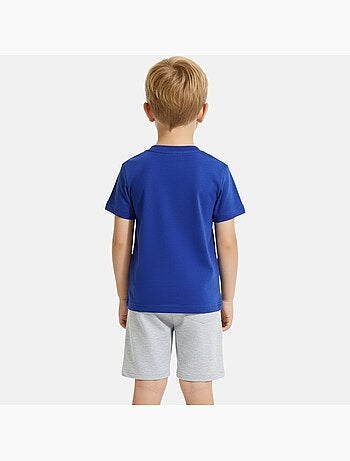 Marvel - Conjunto niño camiseta de manga corta y pantalón corto