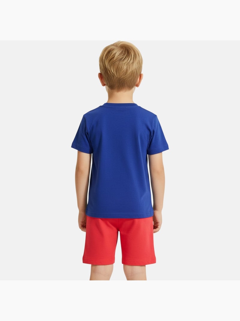 Marvel - Conjunto niño camiseta de manga corta y pantalón corto Rojo - Kiabi