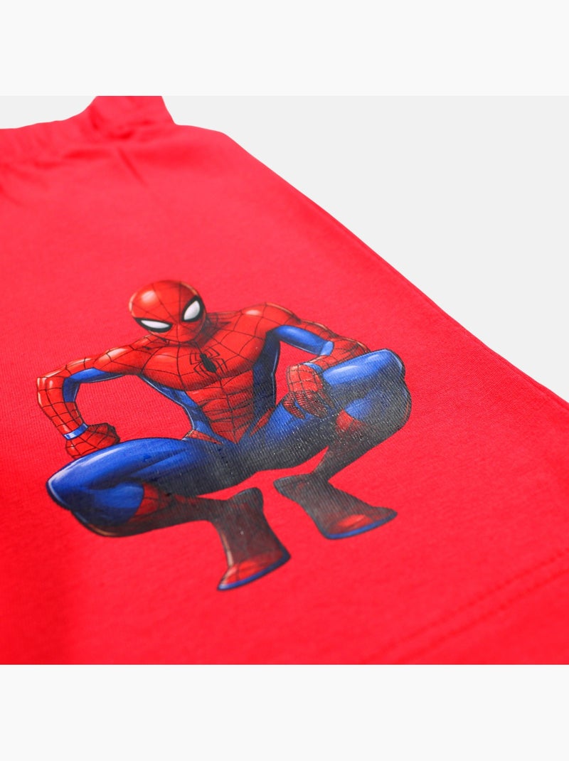 Marvel - Conjunto niño camiseta de manga corta y pantalón corto Rojo - Kiabi