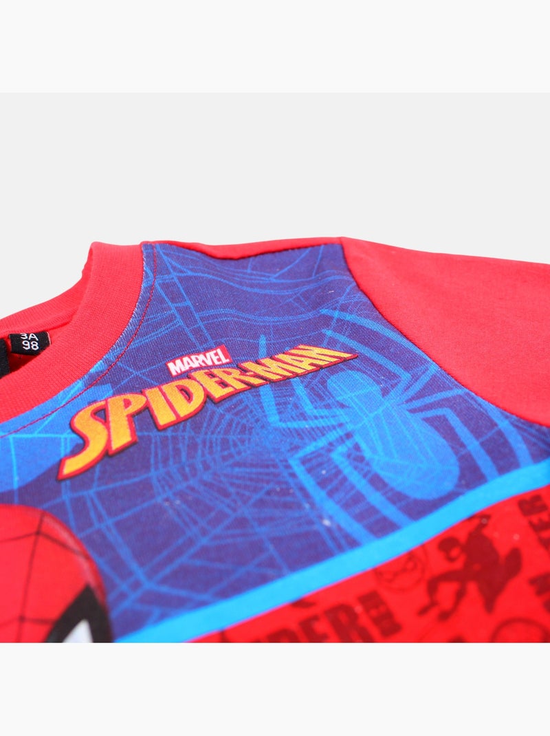 Marvel - Conjunto niño camiseta de manga corta y pantalón corto Rojo - Kiabi