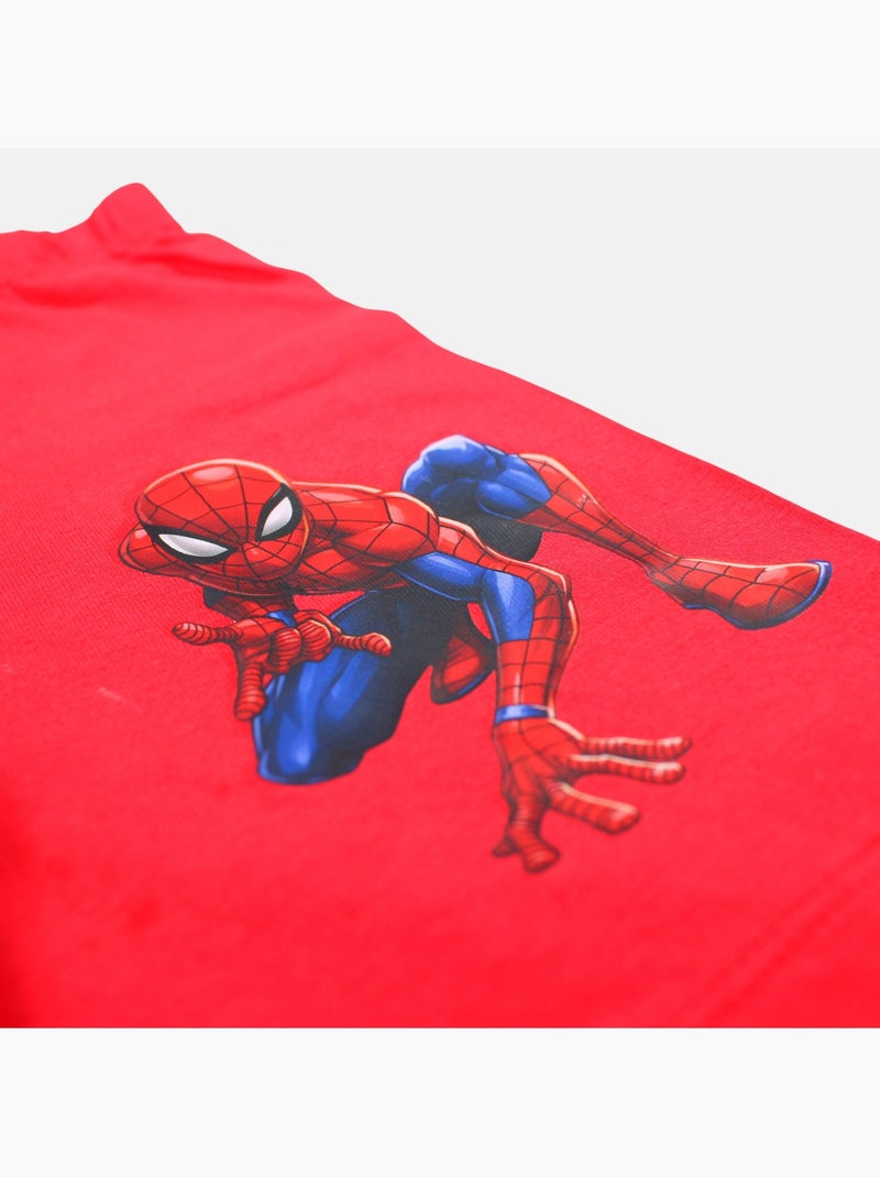 Marvel - Conjunto niño camiseta de manga corta y pantalón corto Rojo - Kiabi