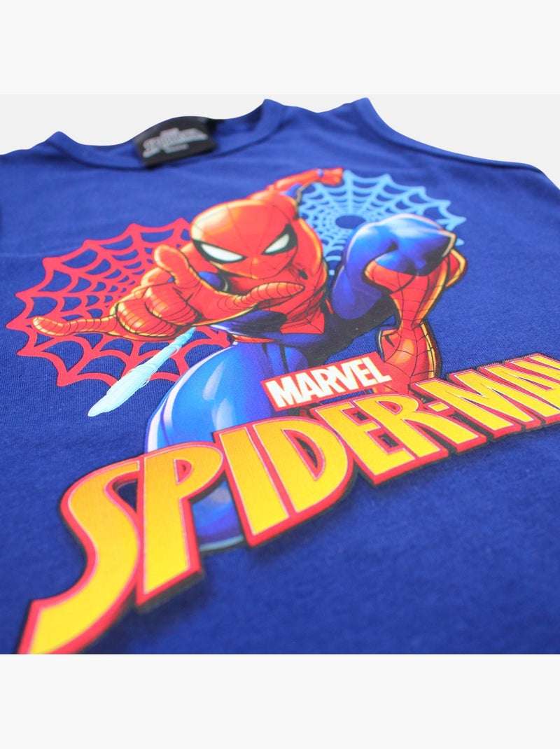 Marvel - Conjunto niño camiseta sin mangas y pantalón corto Rojo - Kiabi