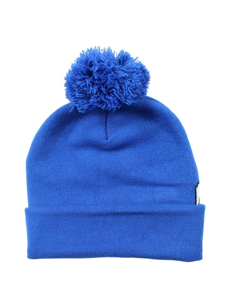 Marvel - Gorro con pompón niño Azul - Kiabi