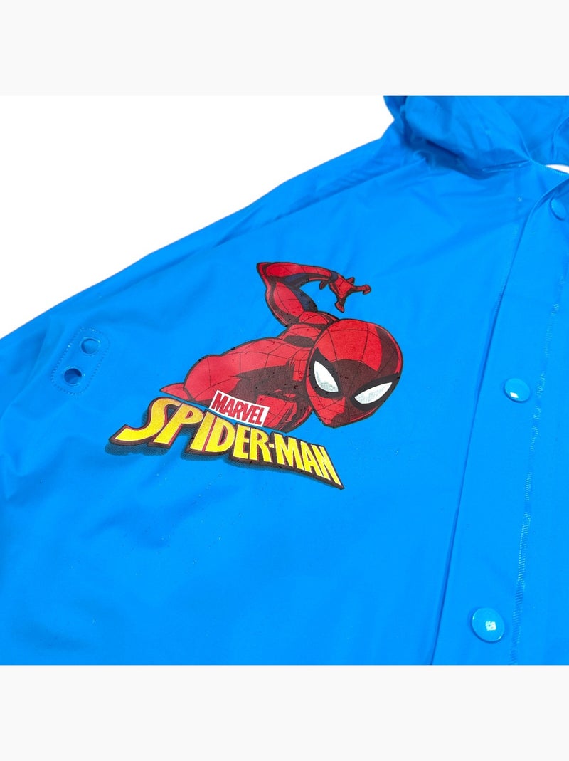 Marvel - Impermeable para niño Azul - Kiabi