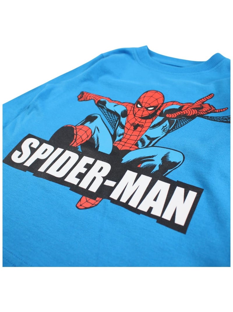 Marvel - Pijama de algodón para niño Azul - Kiabi