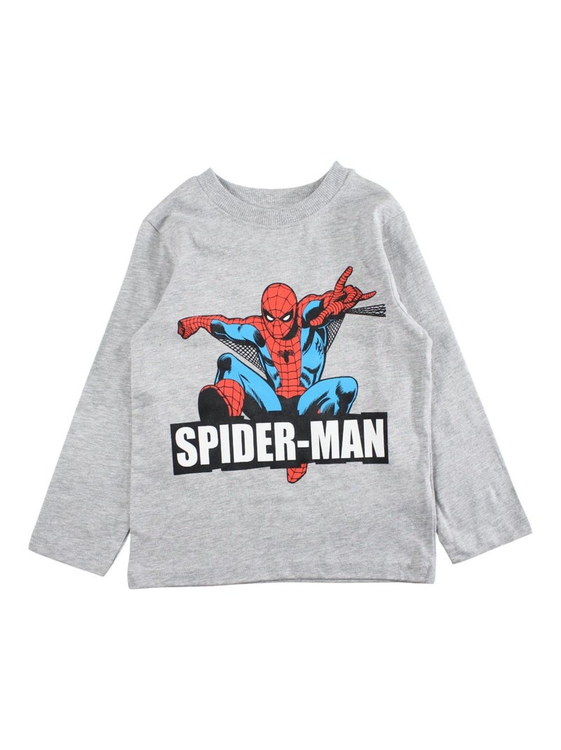 Marvel - Pijama de algodón para niño Gris - Kiabi