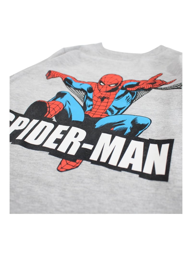 Marvel - Pijama de algodón para niño Gris - Kiabi